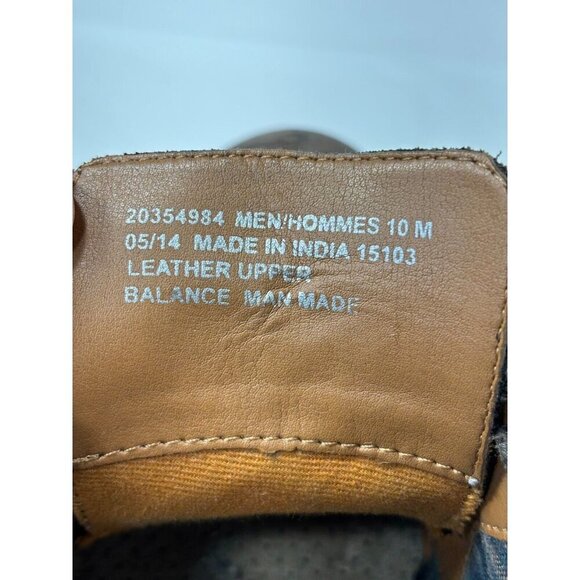 CLARKS Men's FULHAM HI BROWN NUBUCK LEATHER Chukka BOOTS SIZE10 - Picture 6 of 13